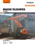 Serie ZAXIS-6 BRACCIO TELESCOPICO. 16,5 metri. Codice modello Potenza nominale motore Peso operativo. ZX135US-6 78,5 kw (ISO14396) 16.