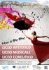 LICEO STATALE WALTER GROPIUS LICEO ARTISTICO LICEO MUSICALE LICEO COREUTICO