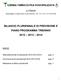 BILANCIO PLURIENNALE DI PREVISIONE E PIANO PROGRAMMA TRIENNIO