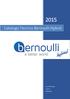 Catalogo Tecnico Bernoulli Hybrid