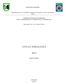 ANNALI IDROLOGICI REGIONE MARCHE. Dipartimento per le politiche integrate di sicurezza e per la protezione civile PARTE PRIMA ANCONA 2014