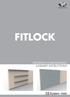 FITLOCK. Istruzioni di montaggio Assembly instructions