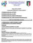 Comunicato Ufficiale N 36 del 4/12/2015