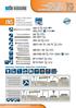 JNS JNS-P JNS-PX2 JNS-F-6A TE / 8A TE JNS-6A / 8A KP S-FAST KP R-FAST SCHEDA TECNICA TECHNICAL DATA SHEET FICHE TECHNIQUE TECHNISCHES DATENBLATT