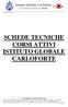 SCHEDE TECNICHE CORSI ATTIVI ISTITUTO GLOBALE CARLOFORTE