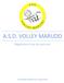 A.S.D. VOLLEY MARUDO. Regolamento per gli associati