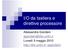 I/O da tastiera e direttive processore. Alessandra Giordani Lunedì 3 maggio