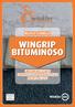 Wingrip Bituminoso. Nuova formula. Impermeabilizzante e ponte d aggrappo universale pronto all uso. classificazione. Conforme alla norme europea