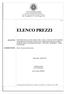 CITTÀ DI MONCALIERI. Servizio Gestione Infrastrutture di Rete Tel. 011/ fax 011/ ELENCO PREZZI. Il Responsabile del Procedimento