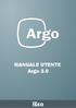 MANUALE UTENTE. Argo 2.0