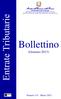 Bollettino. (Gennaio 2013)