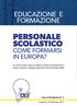 PERSONALE SCOLASTICO