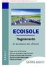 ECOISOLE. Regolamento. di accesso ed utilizzo