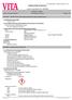 secondo il regolamento (CE) n. 1907/2006 VITAVM LC PAINT Data di revisione: N. del materiale: 162-CLP Pagina 1 di 8