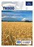 TM800. Certificato dall'università di Dresda in collaborazione con il centro prove DLG