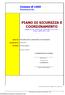 PIANO DI SICUREZZA E COORDINAMENTO (Allegato XV e art. 100 del D.Lgs. 9 aprile 2008, n. 81 e s.m.i.) (D.Lgs. 3 agosto 2009, n.
