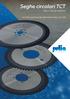 PER IL TAGLIO VOLANTE TCT CIRCULAR SAW BLADES FOR FLYING CUT-OFF