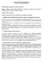 ANALISI TECNICO-NORMATIVA (Dir. P.C.M. 10 settembre 2008) 1) Obiettivi e necessità dell intervento normativo. Coerenza con il programma di Governo