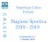 Superlega Calcio Ferrara. Stagione Sportiva