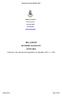 RELAZIONE DI INIZIO MANDATO ANNO 2014 (Articolo 4-bis del decreto legislativo 6 settembre 2011, n. 149)