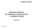 Questionario di Adesione per l applicazione e l utilizzo del brand io COMUNICO ITALIANO