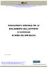 REGOLAMENTO GENERALE PER LO SVOLGIMENTO DELLE ATTIVITA DI ISPEZIONE AI SENSI DEL DPR 462/01