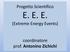 Progetto Scientifico E. E. E. (Extreme Energy Events) coordinatore prof. Antonino Zichichi