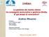 Andrea Minarini. La gestione del rischio clinico tra compagnie assicurative e gestione diretta. E già tempo di consuntivo?