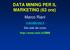 DATA MINING PER IL MARKETING (63 ore)