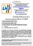 Comunicato Ufficiale N. 20 del 7/11/ Comunicazione della F.I.G.C. 2.Comunicazione della L.N.D. 3.Comunicazioni del Comitato Regionale Toscana