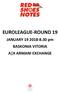 EUROLEAGUE-ROUND 19. JANUARY pm BASKONIA VITORIA A X ARMANI EXCHANGE