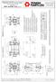 DIMENSIONE D'INGOMBRO / Overall dimensions POMPE PER VUOTO AD ANELLO DI LIQUIDO Liquid ring vacuum pumps SERIE / Series TRHC serie 80 /C/A3 (pag.