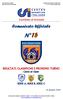 Centro Sportivo Italiano Campionato Interparrocchiale 2019 Direzione Tecnica Territoriale C.U. N 15 del 01 Giugno Comunicato Ufficiale N 15