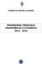 COMUNE DI CASTELLI CALEPIO PROGRAMMA TRIENNALE TRASPARENZA E INTEGRITA'