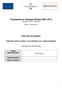 Programma di Sviluppo Rurale Regolamento (CE) 1698/2005