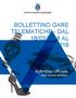 BOLLETTINO GARE TELEMATICHE - DAL 18/03/2018 AL 28/03/2018