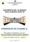 CONSIGLIO DI CLASSE 5..