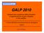 GALP Software per la gestione delle procedure di aggiudicazione di gare d appalto in Enti pubblici