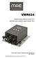 VMR624. Acquisitore sismico stand-alone 6 canali - 24 bit. Stand-Alone seismic acquisition system 6 channels - 24 bit