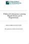 Politica di valutazione e pricing Regole Interne per la Negoziazione. Adottata con delibera del Cda del 27/01/2011