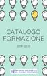 CATALOGO FORMAZIONE