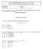 Corso di MATEMATICA E FISICA per C.T.F. - A. A. 2016/17 Prova in itinere del Modulo di Matematica