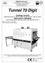 Tunnel 70 Digit. REV.02: Versione con 2 termocoppie. REV.02: Version with 2 thermocouples.