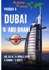 PASQUA a. Dubai. & Abu Dhabi. Dal 09 al 14 Aprile giorni / 3 notti