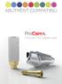 ABUTMENT COMPATIBILI. ProCam. Choose Your Digital Level