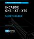 INCABOX ONE - XT - XTS