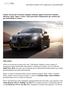 Alfa Romeo Giulietta 2019: aggiornata e personalizzabile