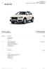 Audi Q3. Audi Q3. Audi Configurator. Motore. Esterni. Interni. Prodotto nr. Descrizione Prezzo