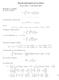 Metodi Matematici per la Fisica
