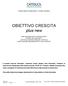 OBIETTIVO CRESCITA plus new